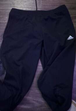 Adidas Climalite Athletic Sweatpants Black Size Large